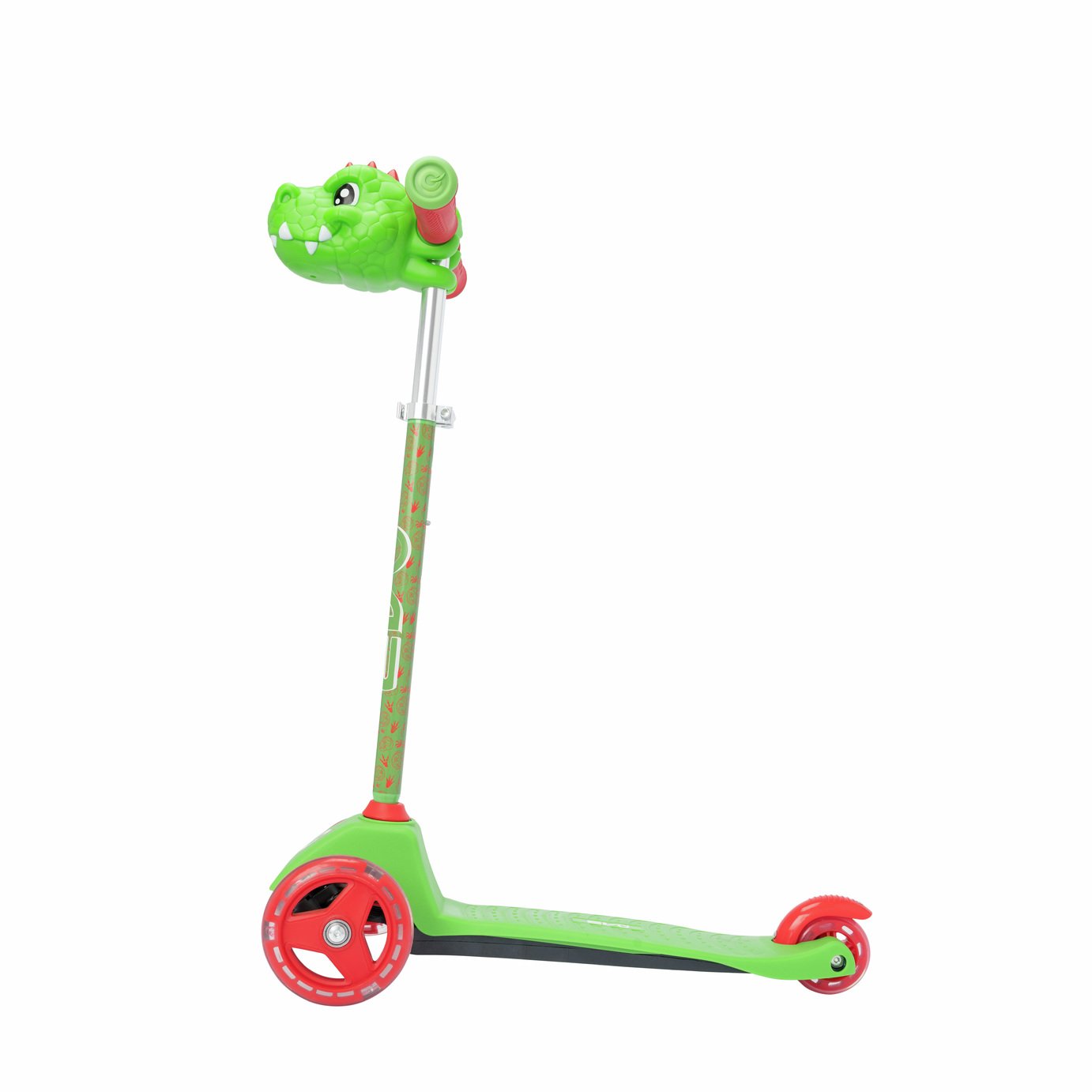 Evo Light up Mini Cruiser Dino 3 wheel scooter