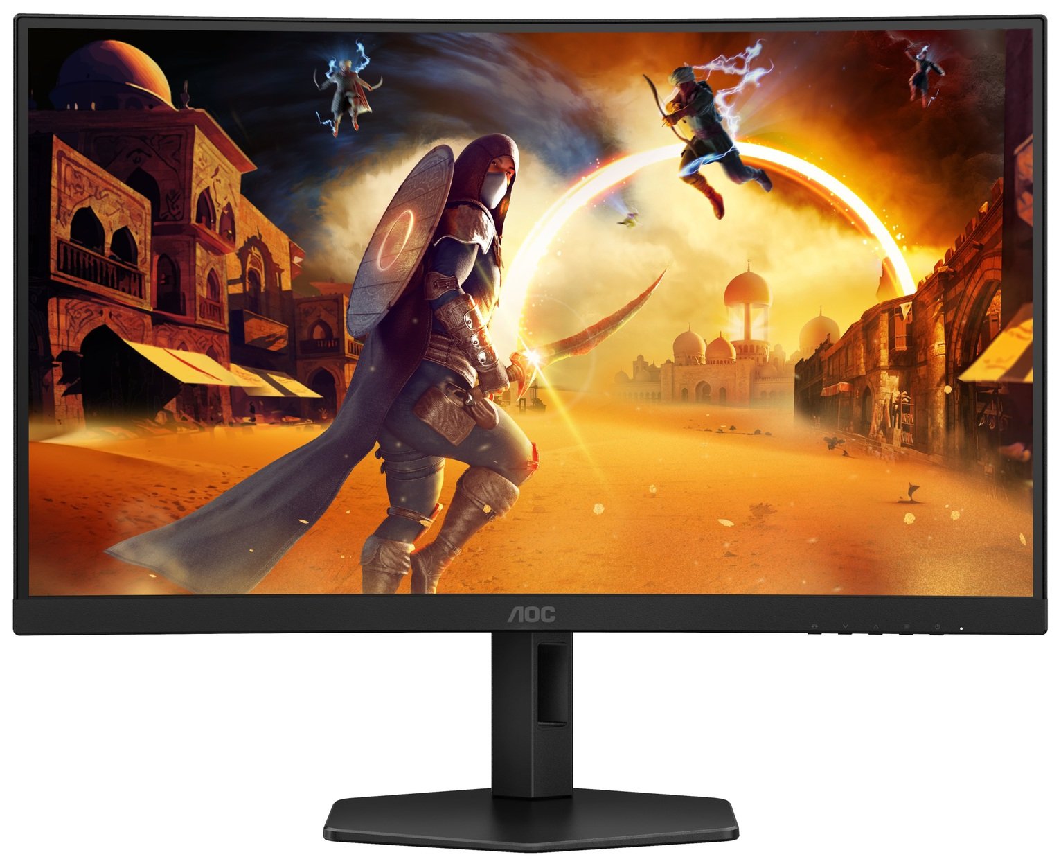 AOC CQ27G4X 27 Inch 180Hz QHD Curved Gaming Monitor