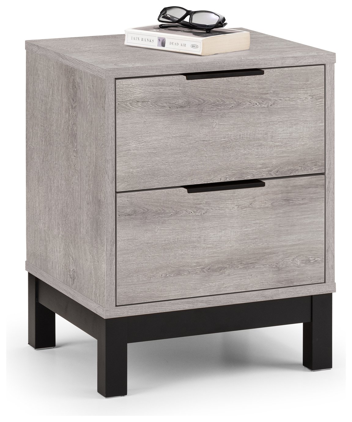 Julian Bowen Bali 2 Drawer Bedside Table
