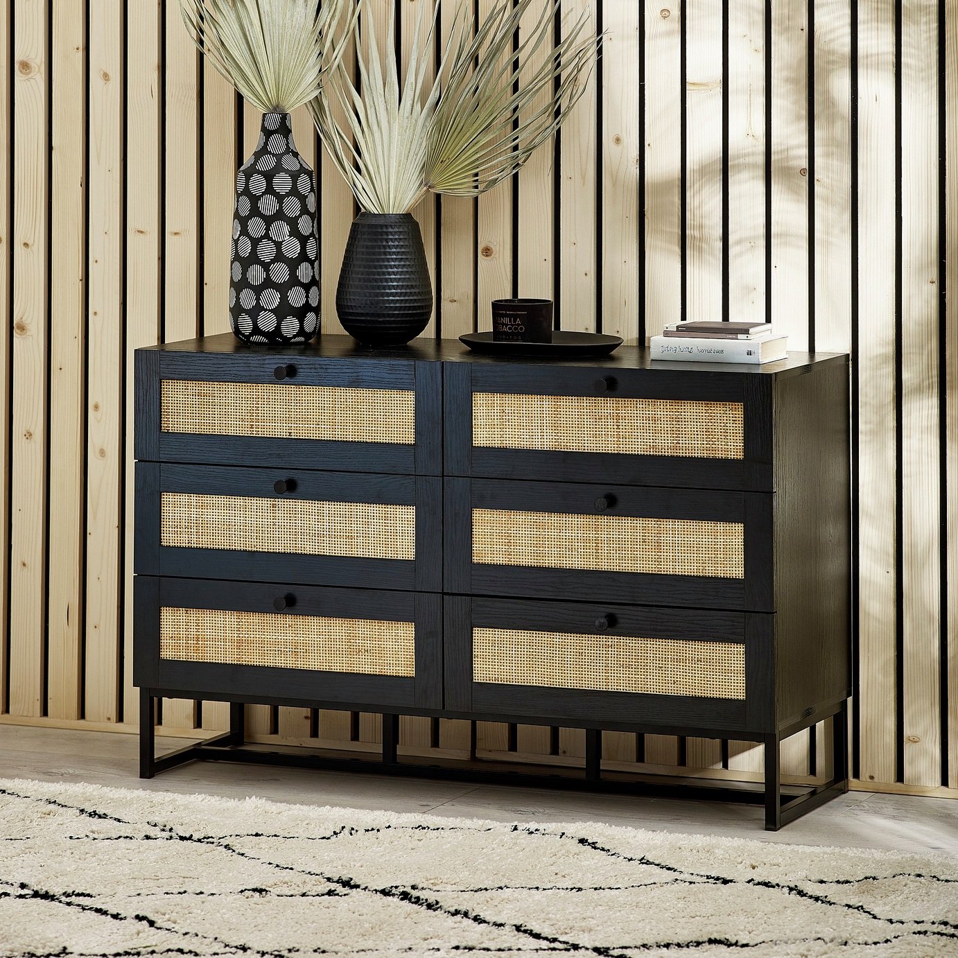 Julian Bowen Padstow 6 Drawer Chest