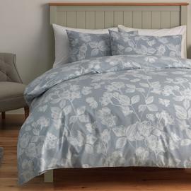 Argos Home Floral Blue & White Bedding Set