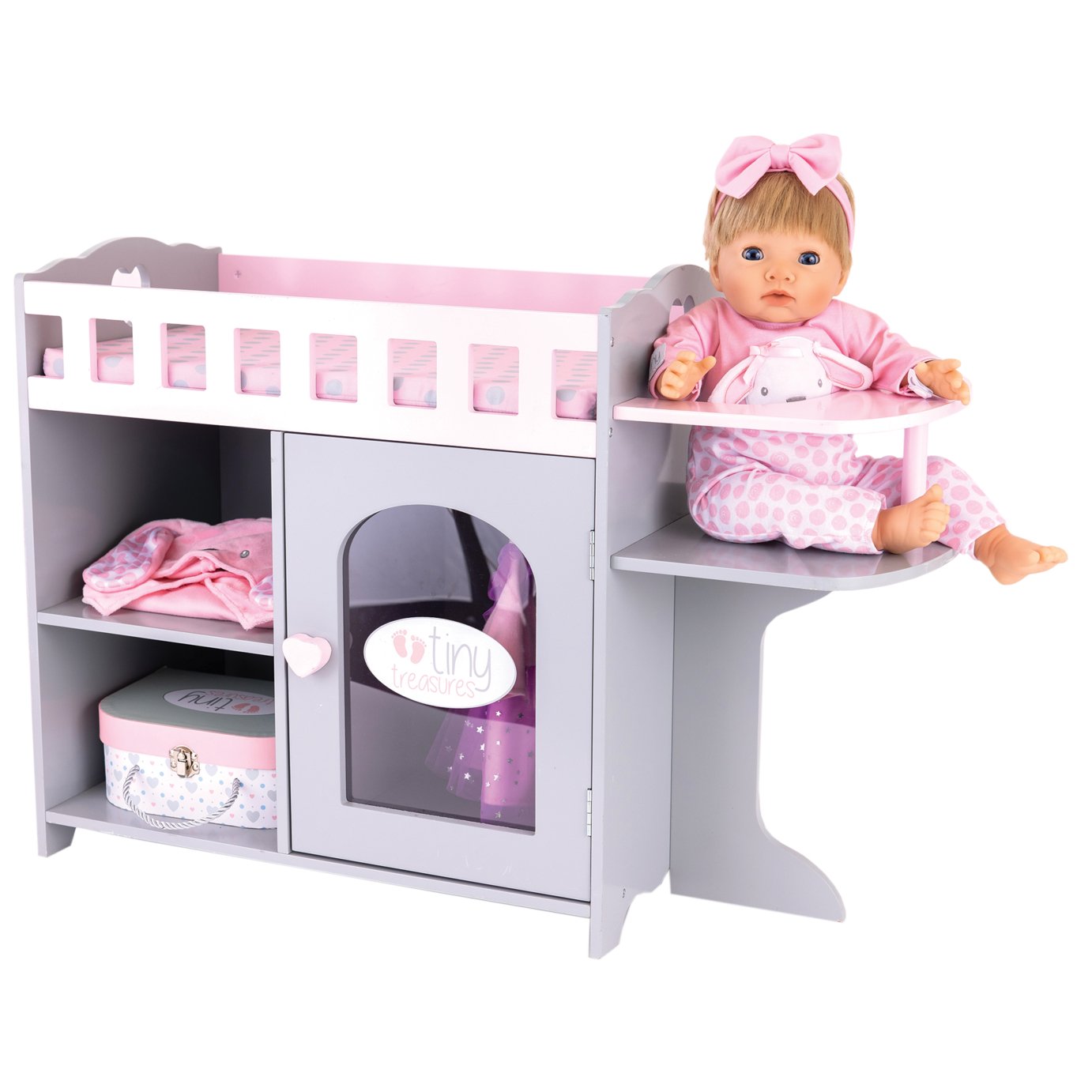 Tiny Treasures Wooden Doll Care Centre Roleplay