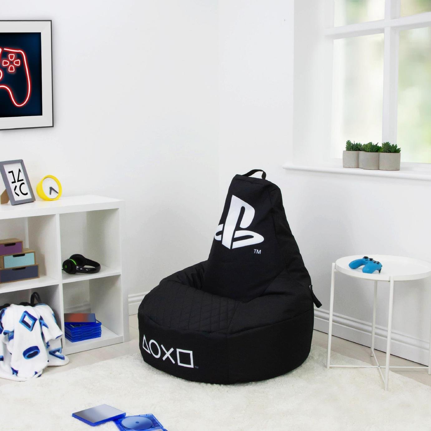 PlayStation Bean Bag Chair - Black
