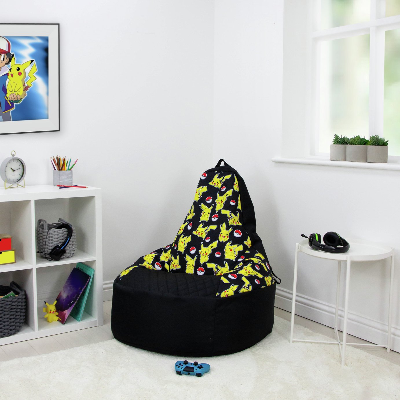 Pokémon Bean Bag Chair - Yellow and Black