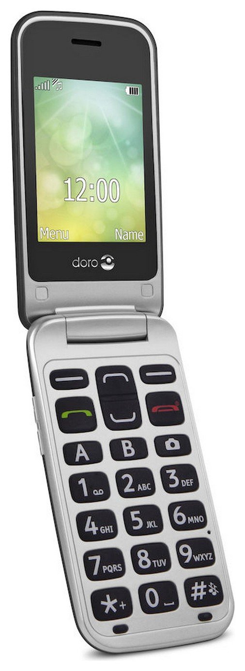 SIM Free Doro 2424 Mobile Phone - Graphite
