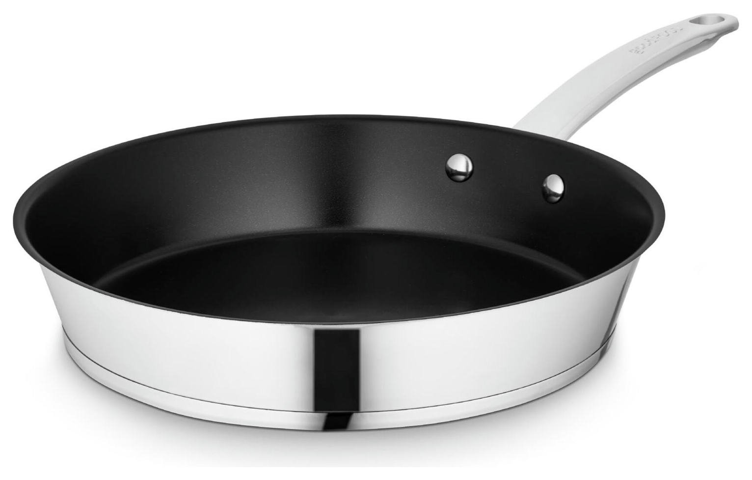 good FOOD Stainless Steel 28cm Frying Pan
