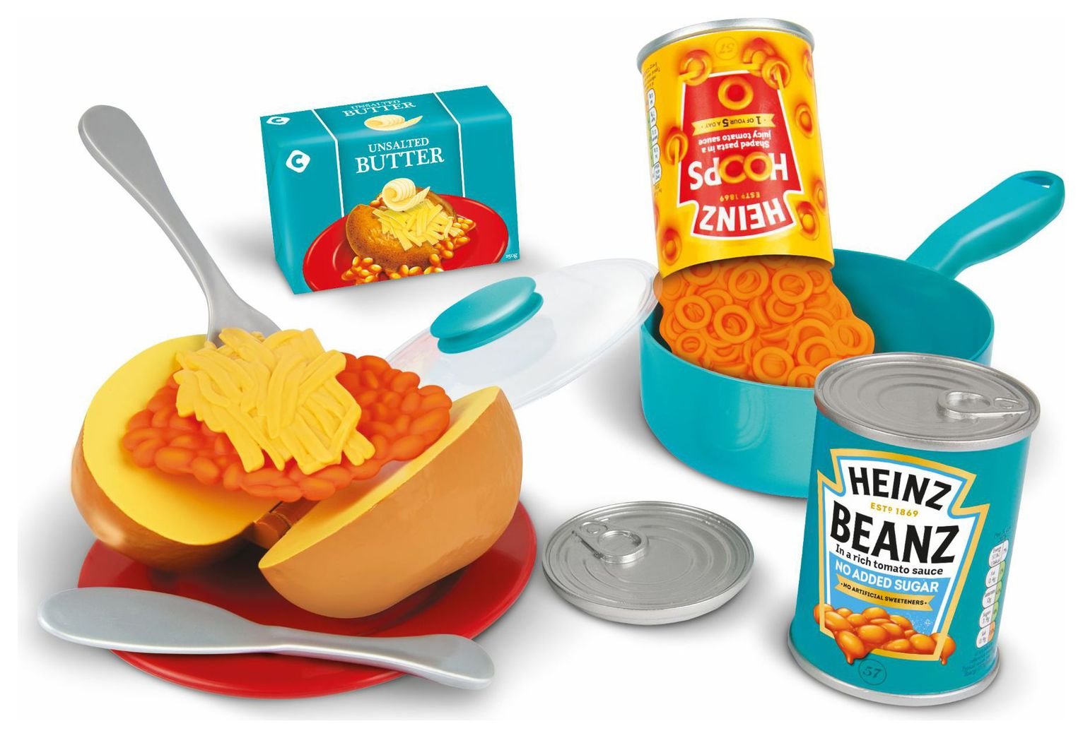 Heinz Toy Beanz Hoops Make & Play Food Set