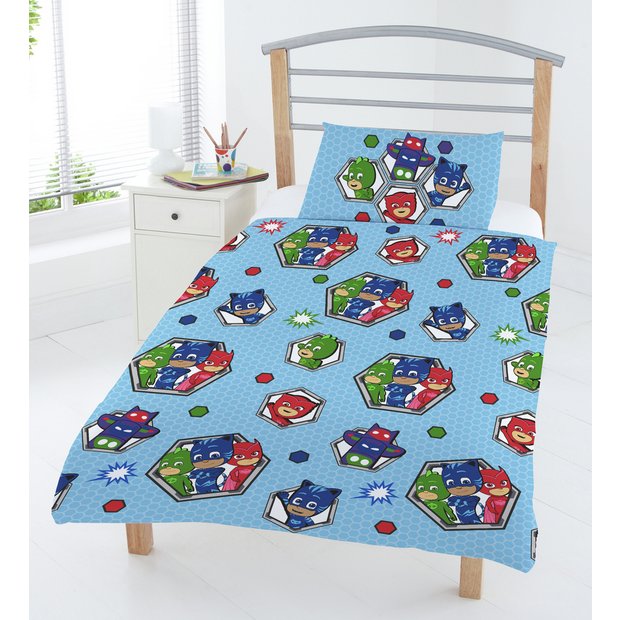 Buy Pj Masks Badges Junior Duvet Cover Set Toddler Kids Duvet