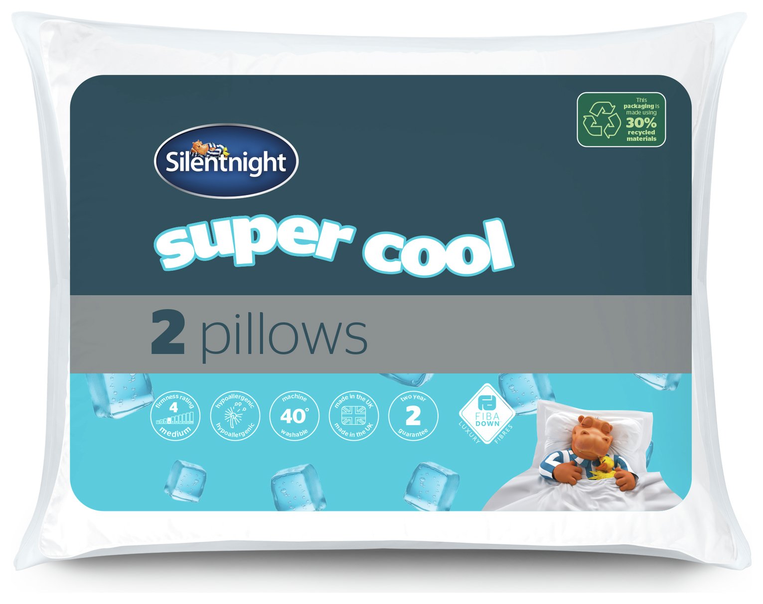 Buy Silentnight Restore Cooling Gel Pillow Pad Pillows Argos