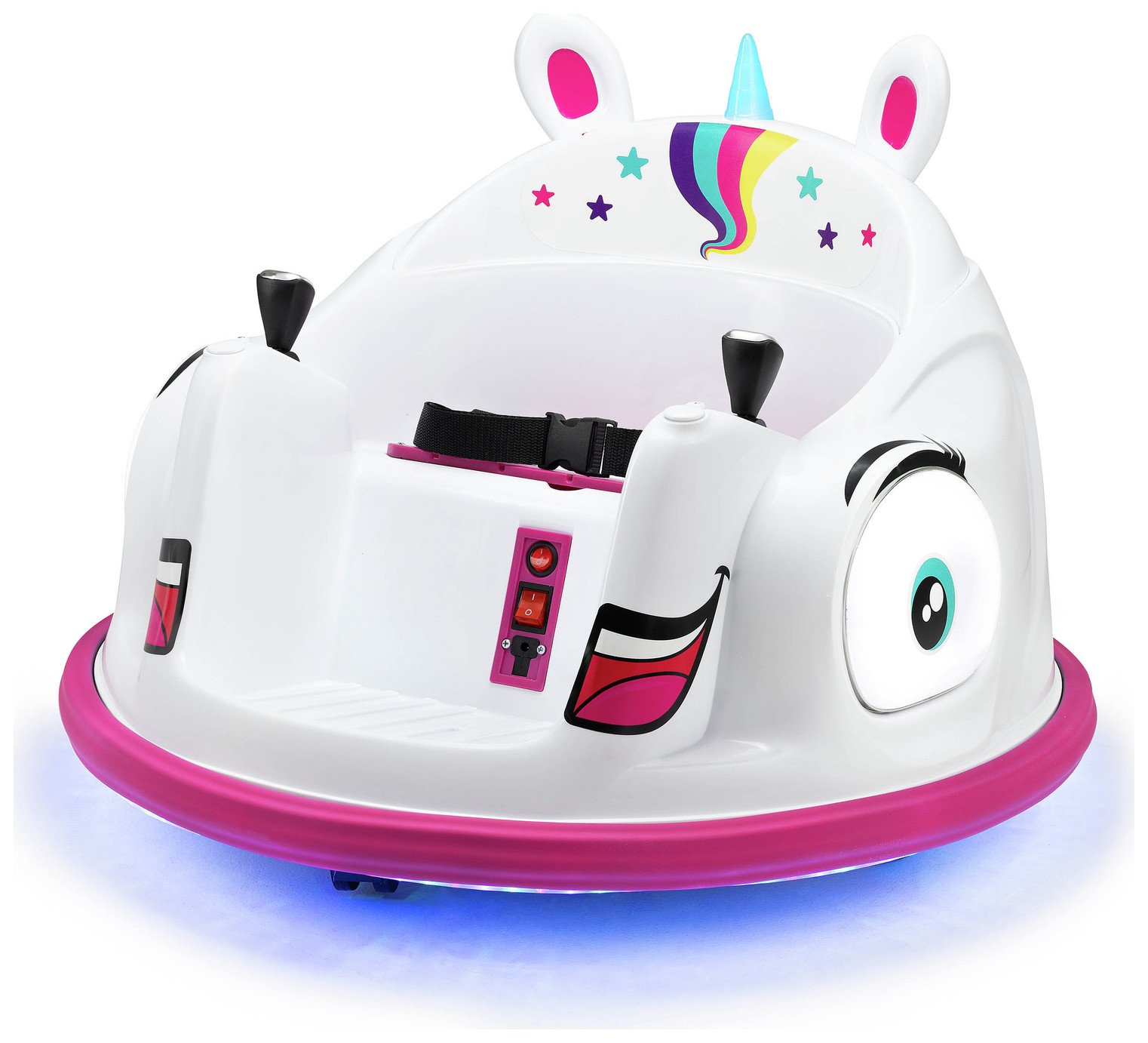 Xootz Unicorn Bumper Car Ride-On