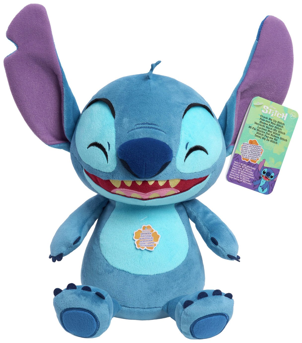 Disney Stitch Crack Me Up Stitch Interactive Plush Toy