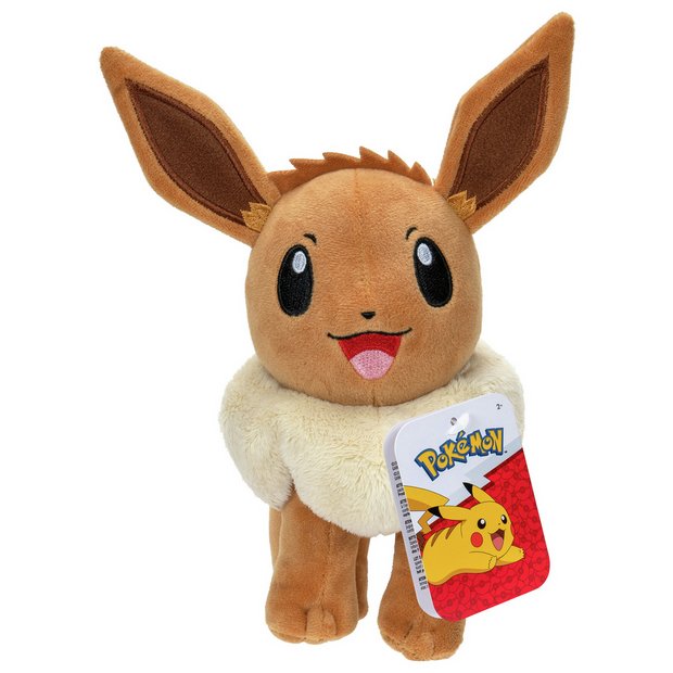 Buy Pokemon 8inch Plush Eevee Teddy bears and soft toys Argos