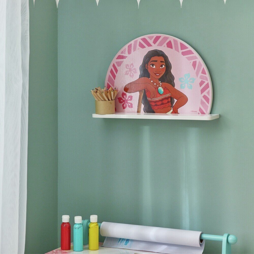 Disney Moana Oval Shelf - Pink