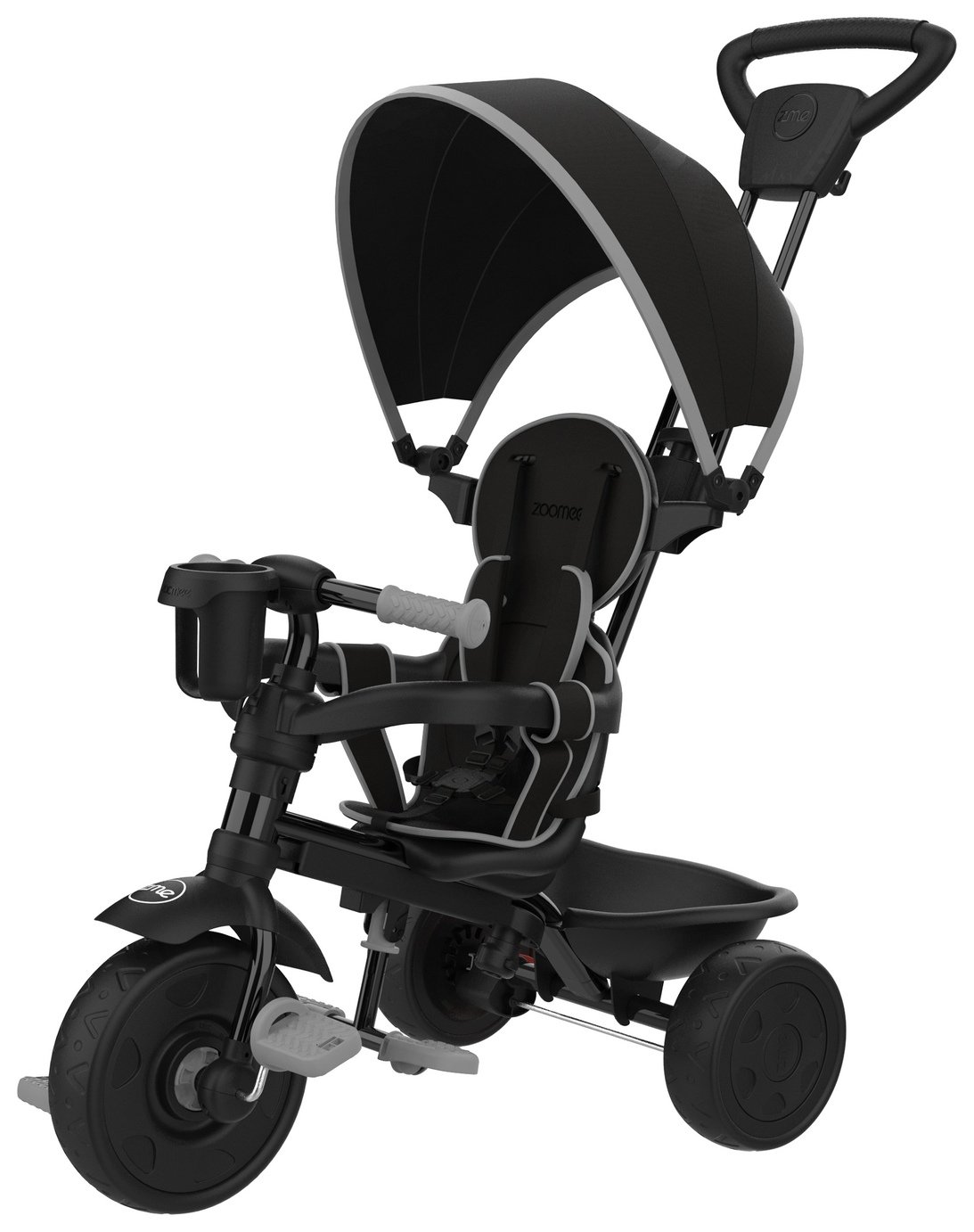 Deluxe Zoomee Trike 4 In 1 Grey