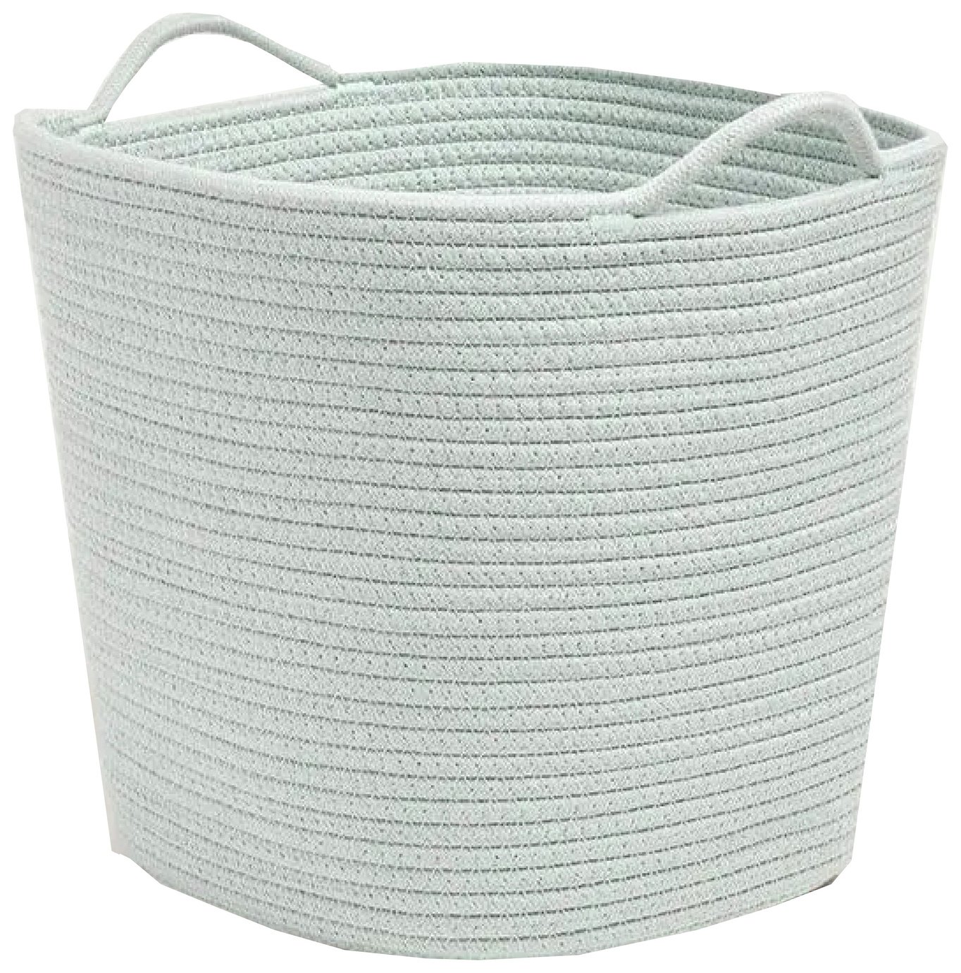Great Little Trading Company Rope Storage Basket-Sage Green