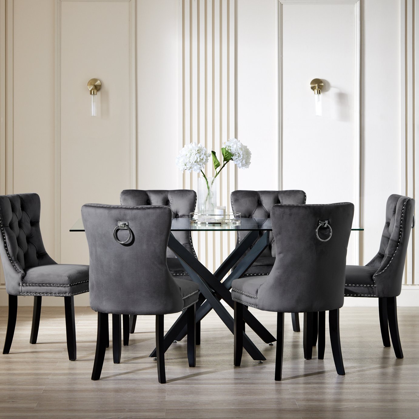 Argos Home Blake Dining Table & 6 Chairs