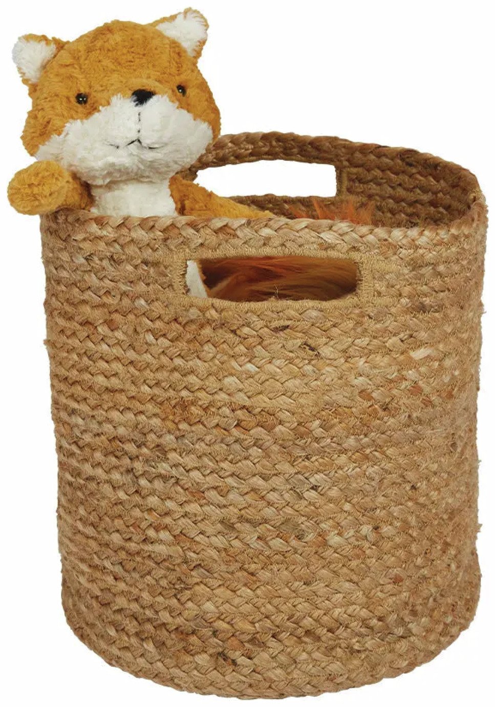 Great Little Trading Company Jute Storage Basket - Natural