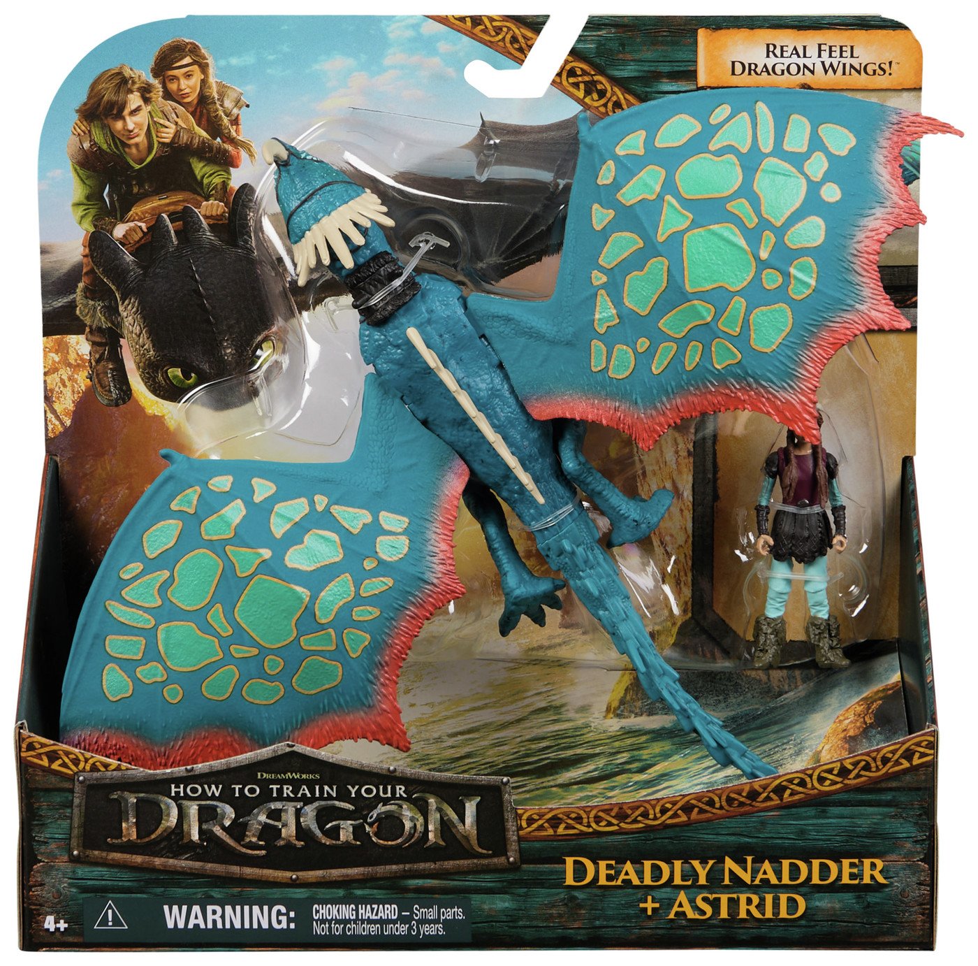 How To Train Your Dragon Deadly Nadder & Astrid Set