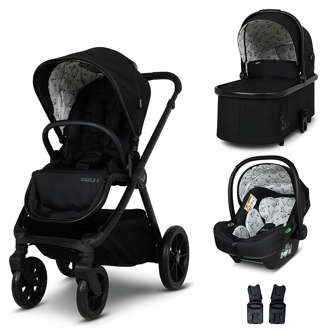 Cosatto Giggle 4 Travel System Foxed