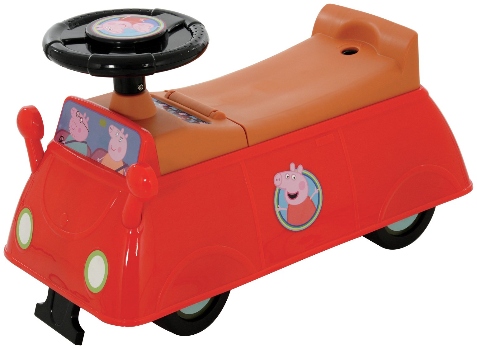 Peppa Pig Car Ride On - Red