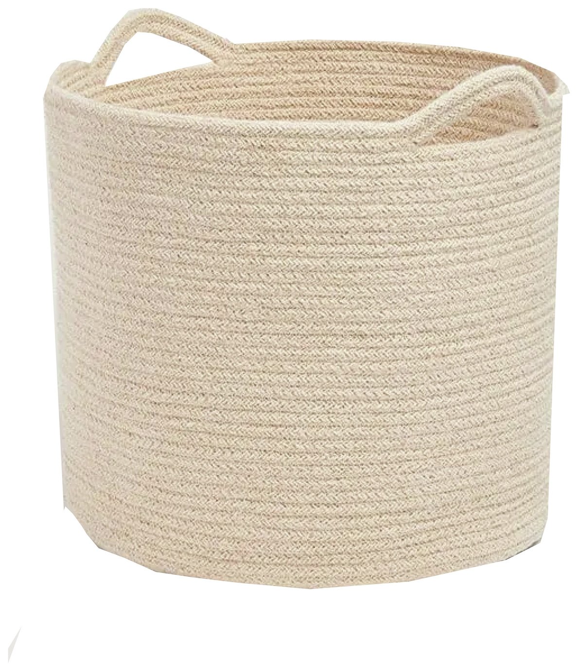 Great Little Trading Company Rope Storage Basket - Ivory