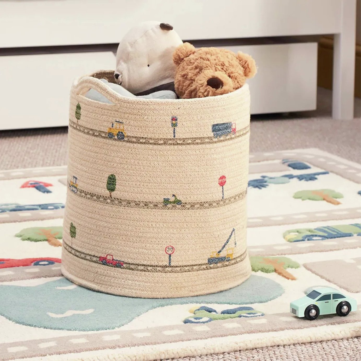 Great Little Trading Company Rope Storage Basket - Transport