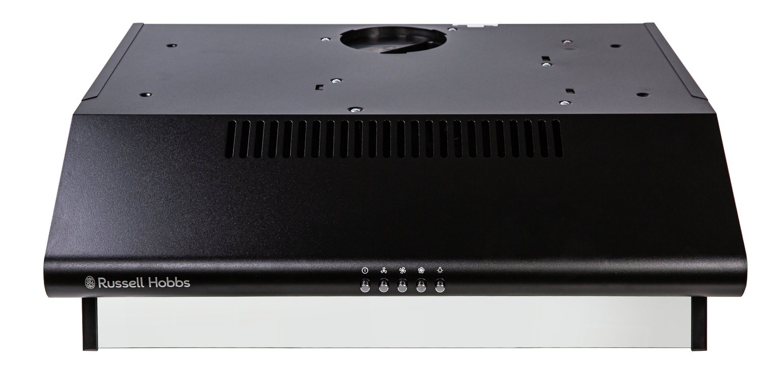 Russell Hobbs RHVSRCH602B 60cm Visor Cooker Hood - Black