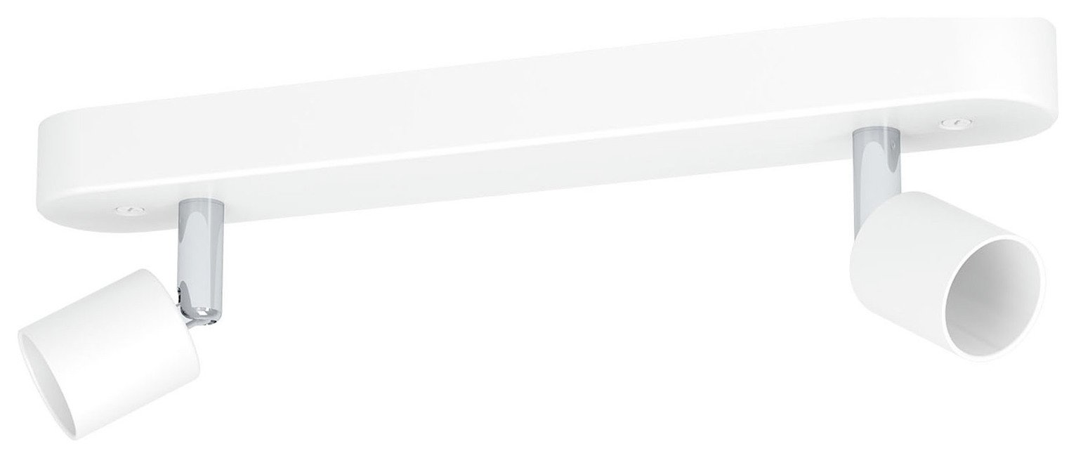 EGLO Stecci-E 2 Light Spotlight Bar - White