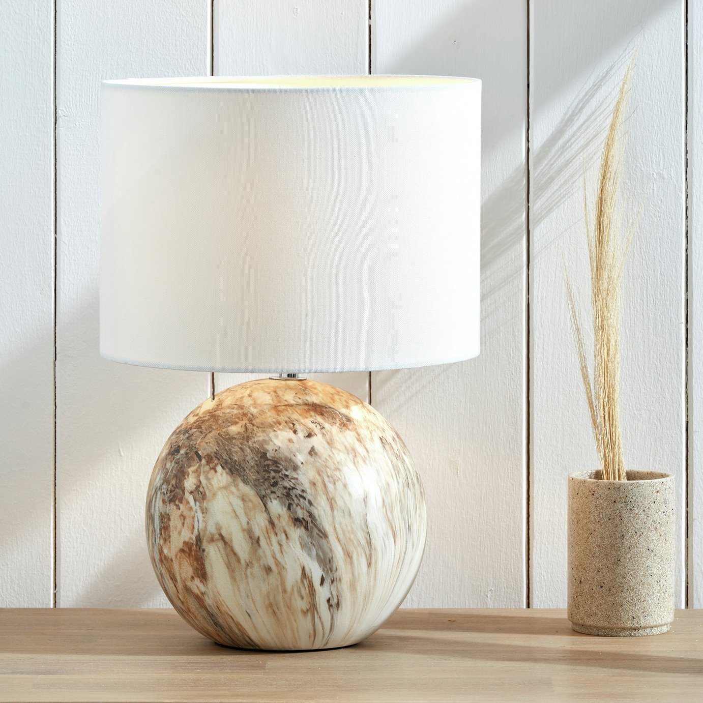 Pacific Viejo Ceramic Stone Effect Table Lamp