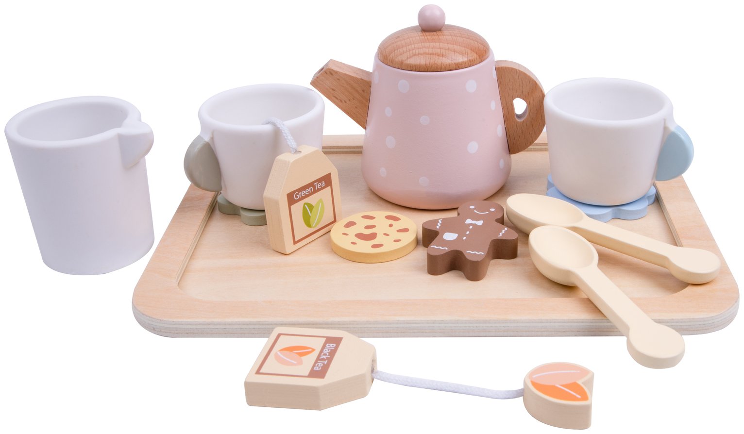 Chad Valley Wooden Tea Set