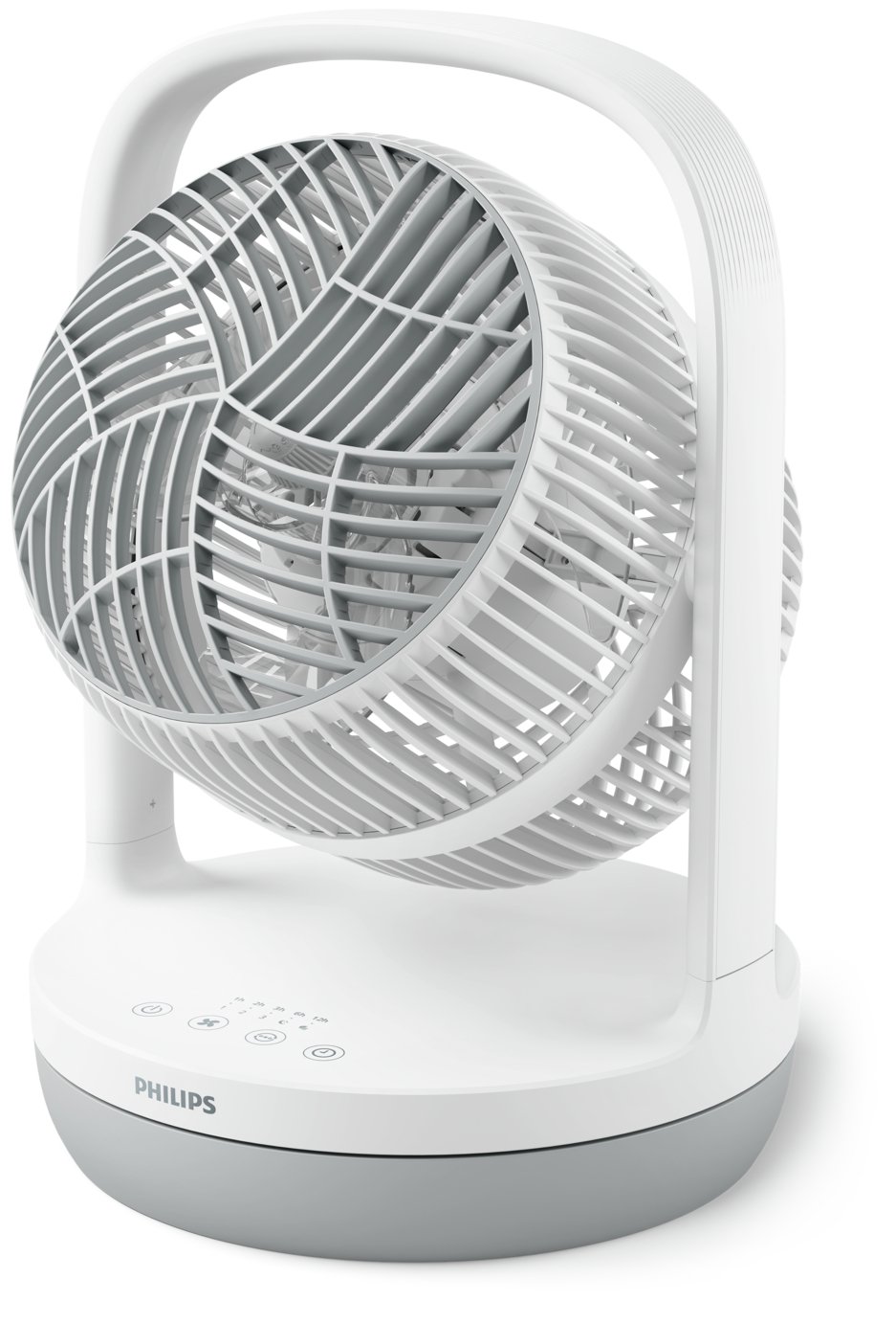 Philips 2000 Series White & Grey Desk Fan - 8 Inch
