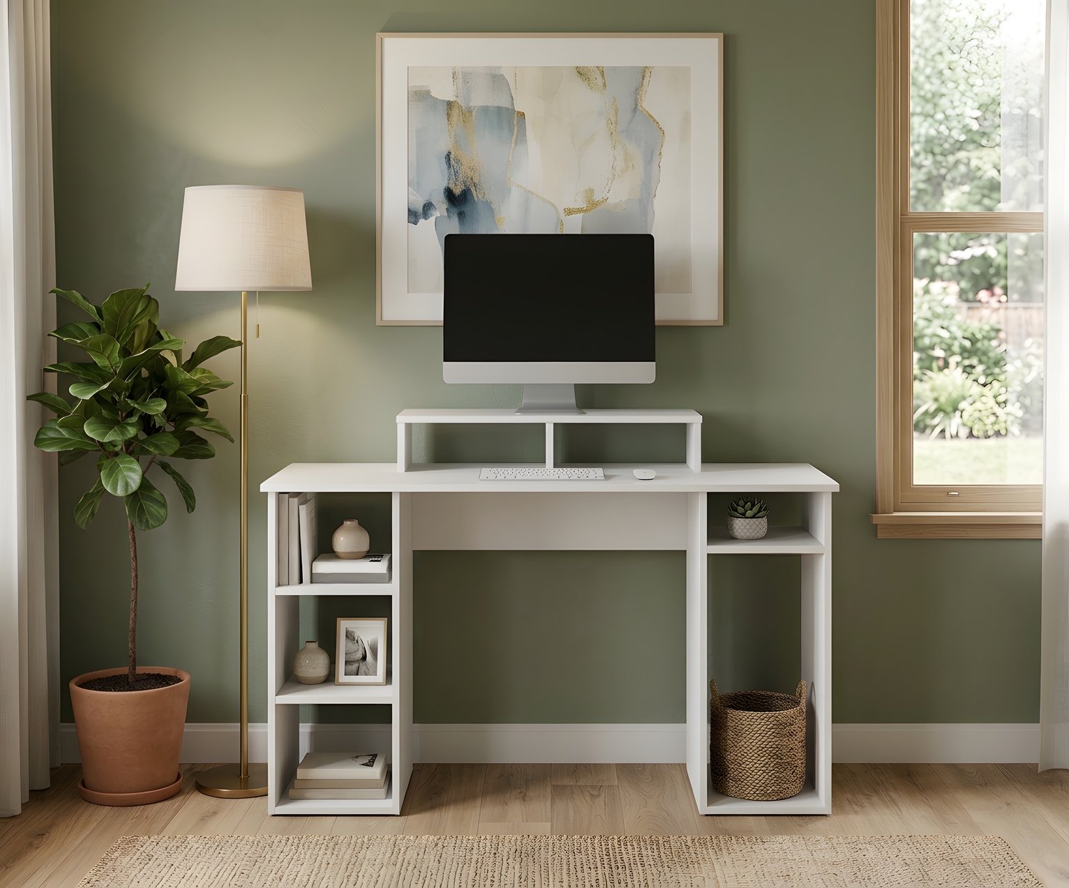Argos Home Gaming Desk - White