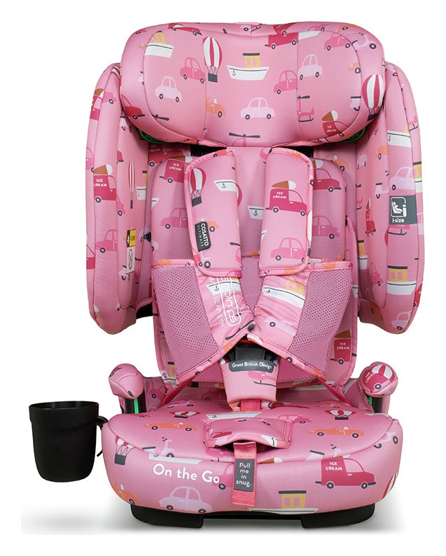 Cosatto On the Go R129 Travel Car Seat - Rosy