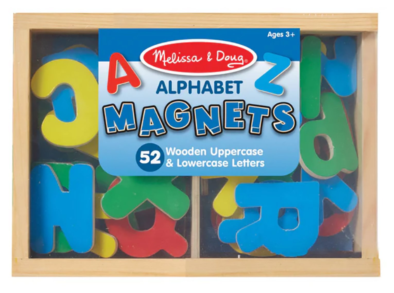 Melissa & Doug Magnetic Wooden Letters