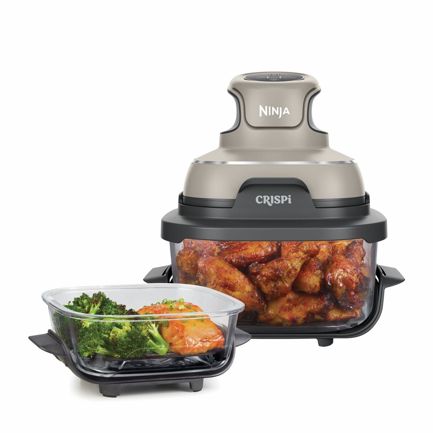 Ninja CRISPi 4-in-1 FN101UKST 4.5L Portable Air Fryer-Stone
