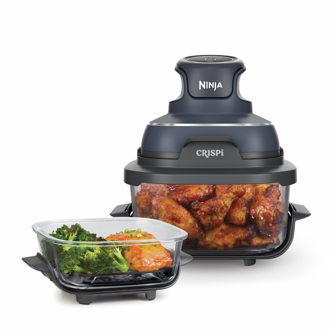 Ninja CRISPi 4-in-1 FN101UKGY 4.5L Portable Air Fryer - Blue