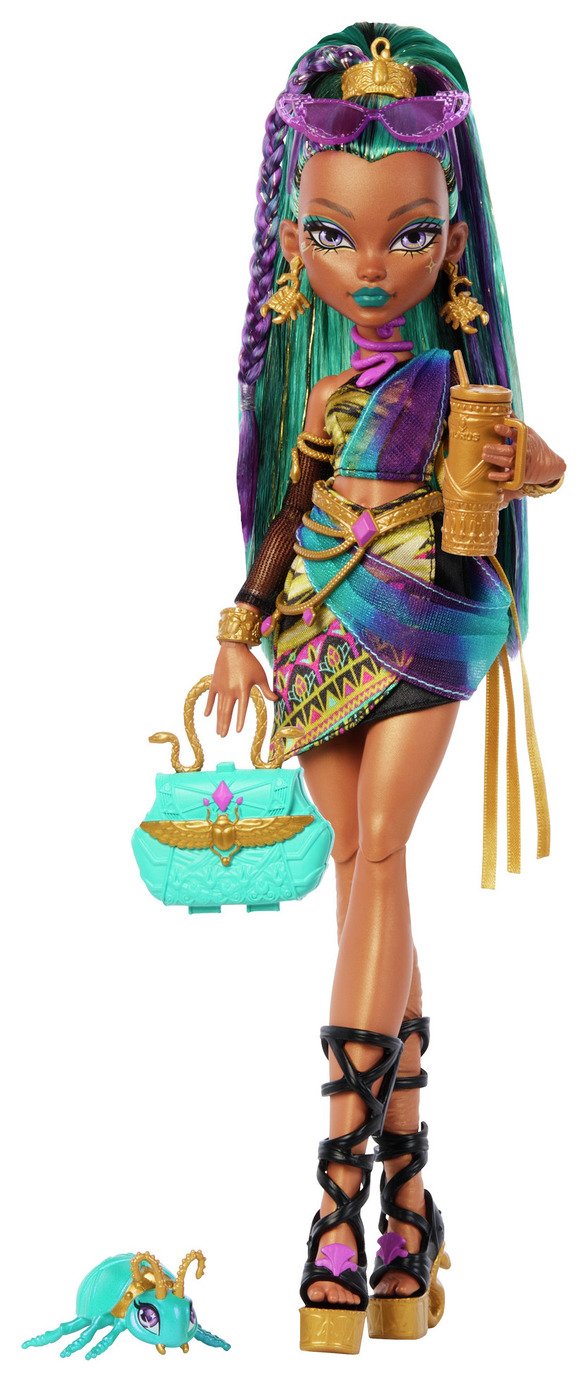 Monster High Nefera De Nile Doll, with Pet Scarab