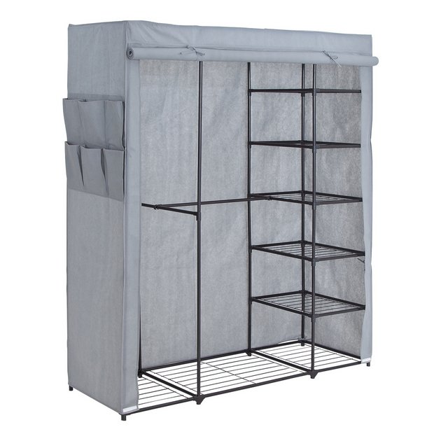 Wardrobe on sale argos grey