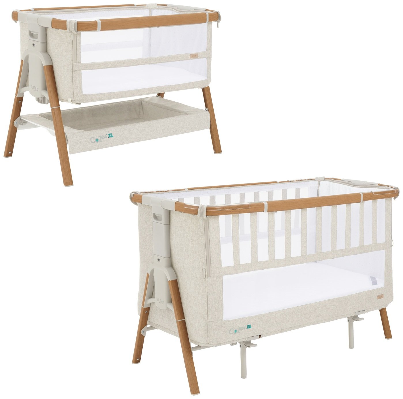 Tutti Bambini Cozee XL Crib - Walnut