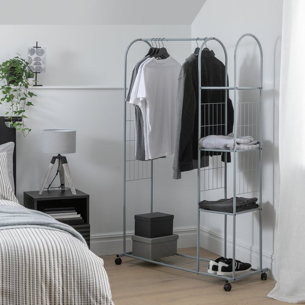 Argos white 2024 clothes rail