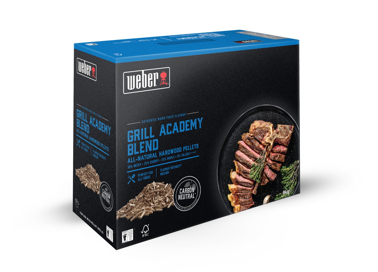 Weber Grill Academy Blend All-Natural Hardwood Pellets