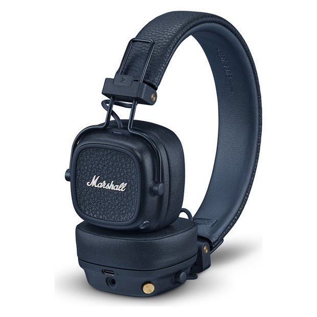 Buy Marshall Major V On-Ear Wireless Headphones - Midnight Blue | Wireless  headphones | Argos