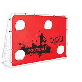 Opti 7 x 5ft Football Training Target Goal and Rebounder