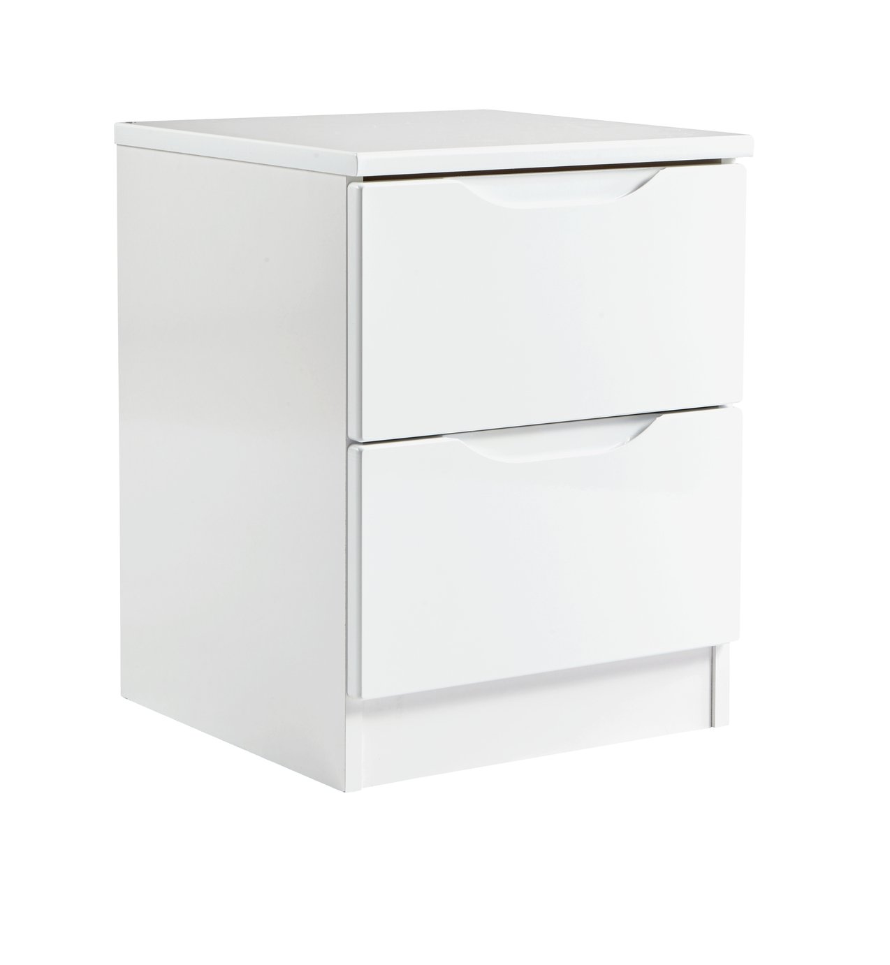 Legato 2 Drawer Bedside Table