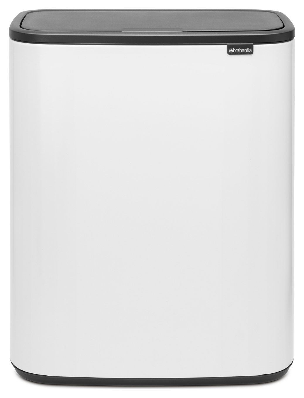 Brabantia Bo 60 Litre Touch Top Bin - White