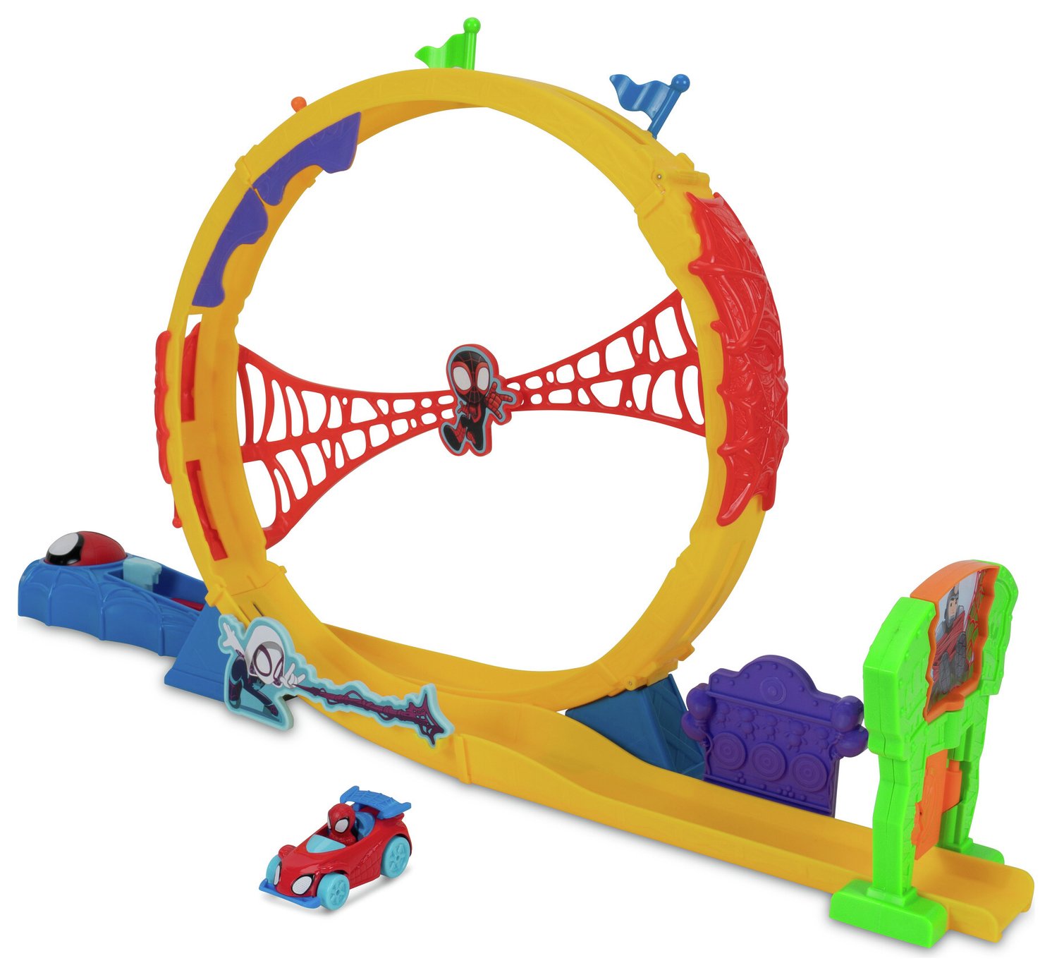 Marvel Spidey and His Amazing Friends Super Loop Track Set