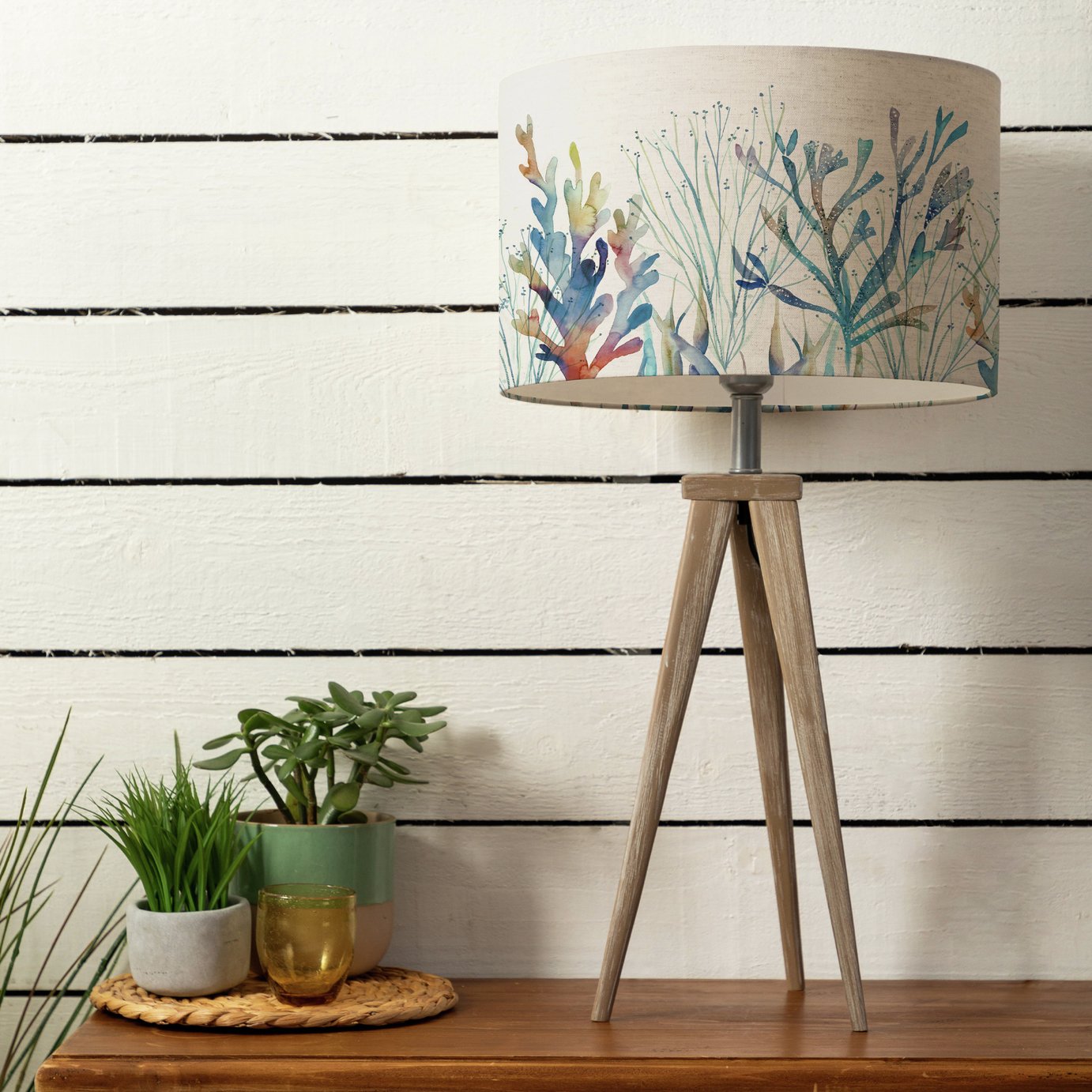 Voyage Maison Aratus Wooden Tripod Table Lamp