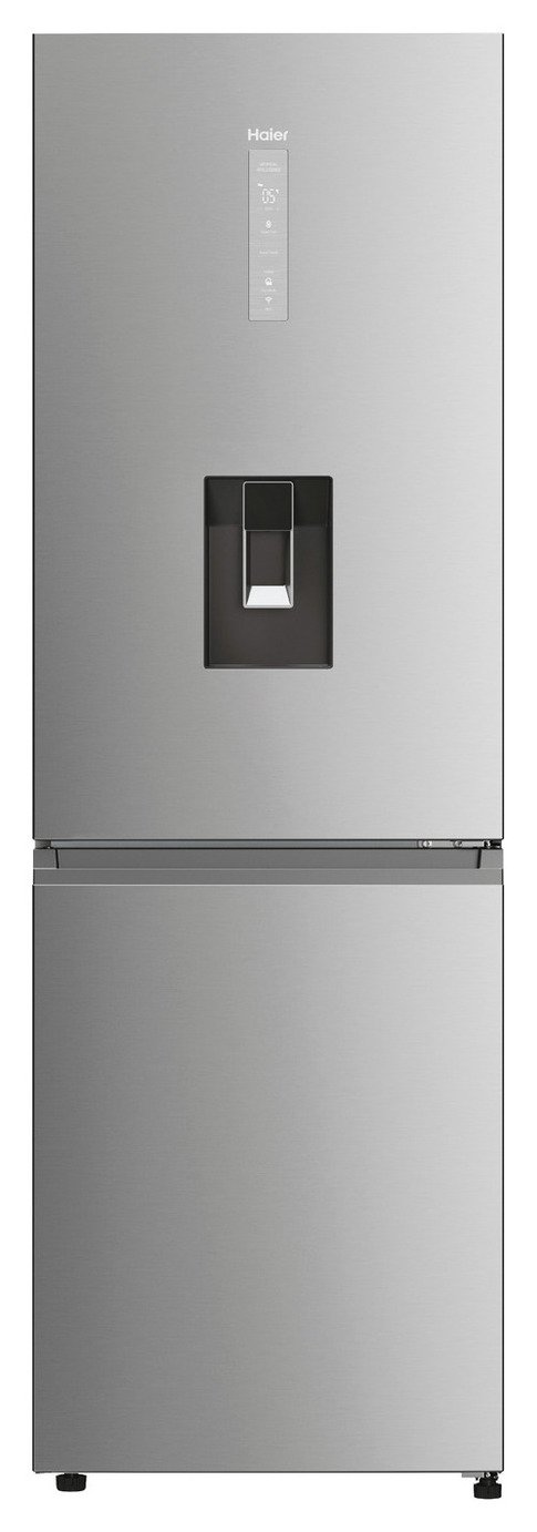 Haier HDPW5618DWPK Freestanding Fridge Freezer - Inox
