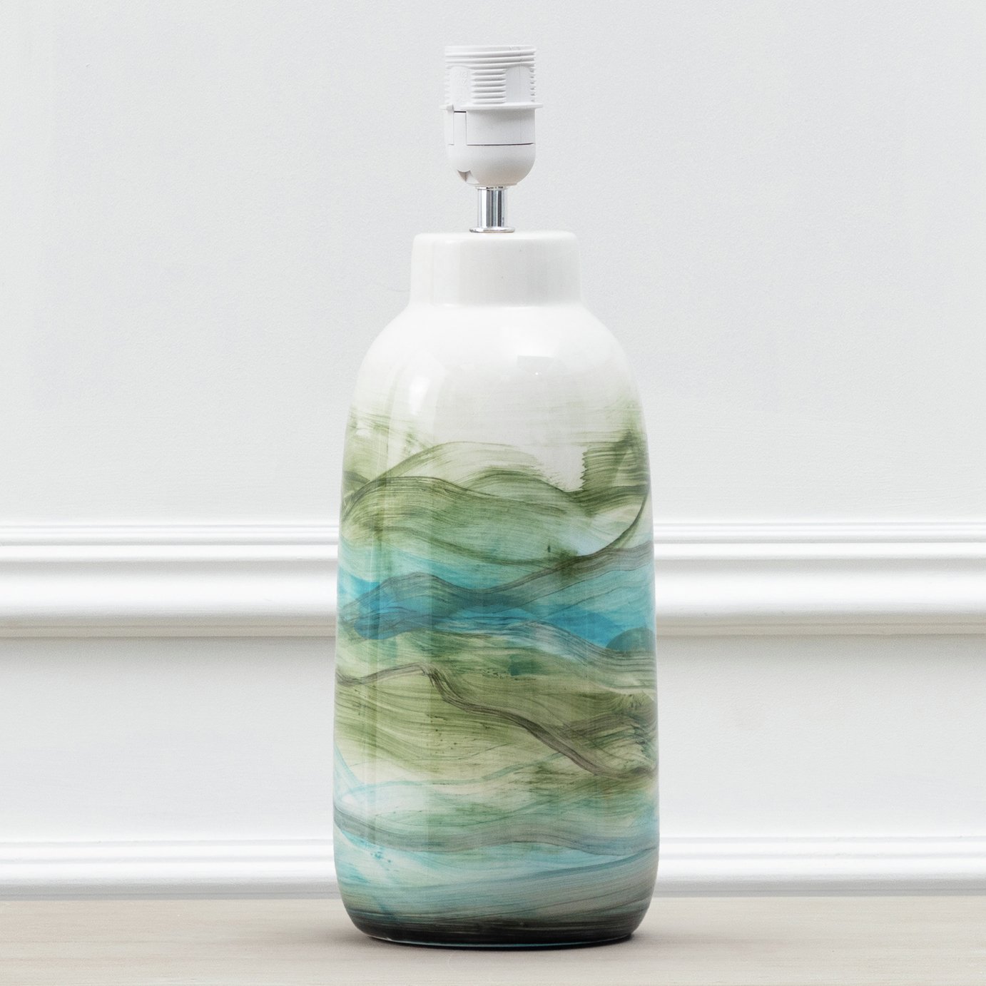 Voyage Maison Javary Ceramic Table Lamp Base Only - Blue