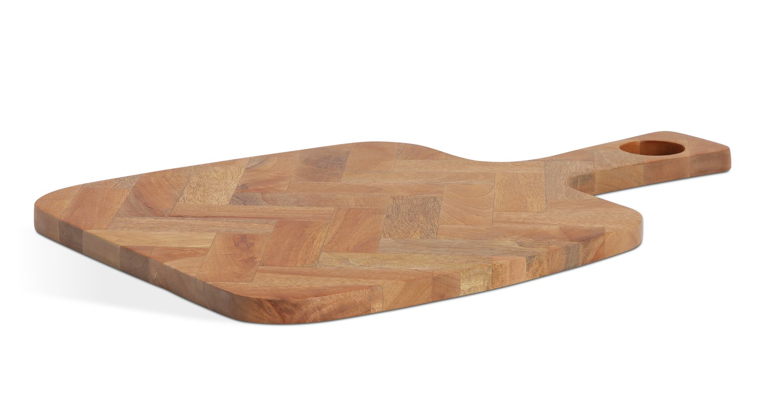 Habitat Mango Wood Parquet Serve Board